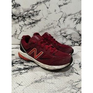 New Balance 888v2 GK888CB2 Boys Size 3.5 Youth Sneakers Dark Red Coral